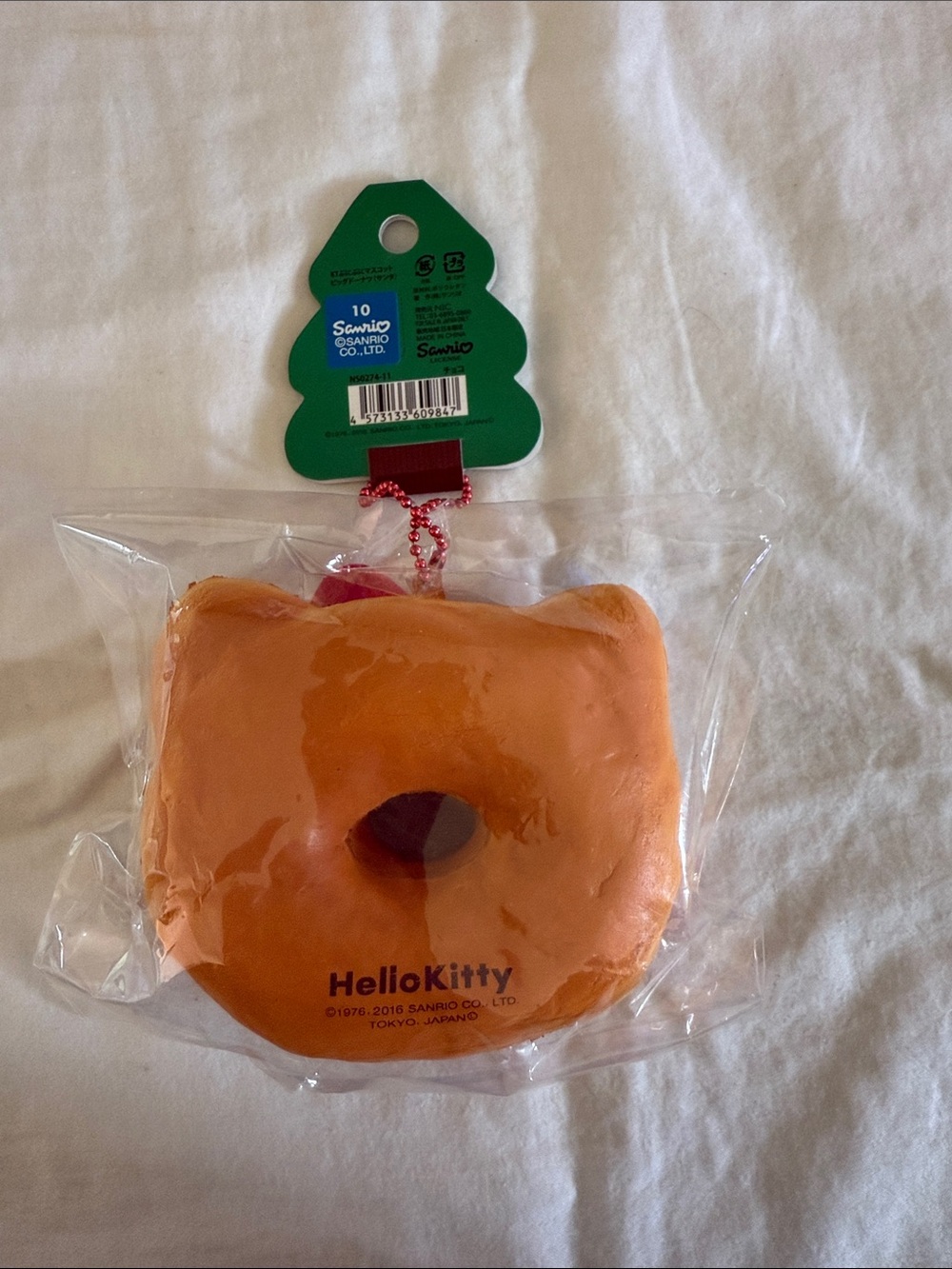 RARE Licensed Hello Kitty Holiday Donut Squishy - Picture 2 of 4